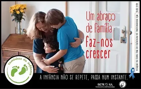 Um abraço de família faz-nos crescer!